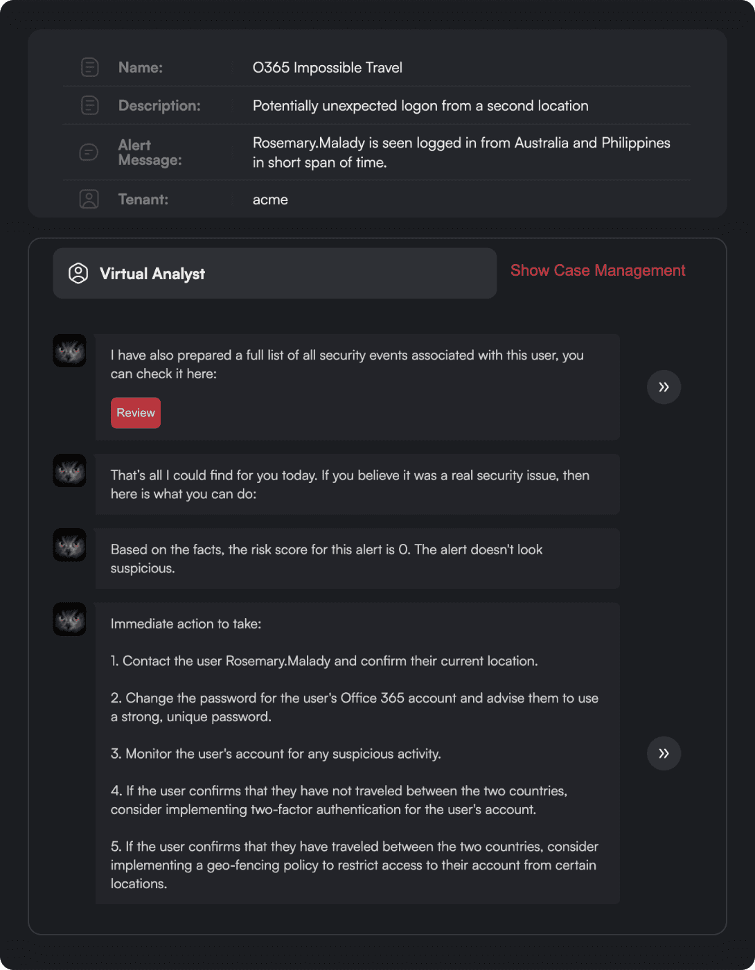 Proposed Actions